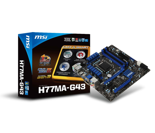 MSI H77MA-G43 (H77 2xPCI-E DDR3) - 78217 - zdjęcie 5